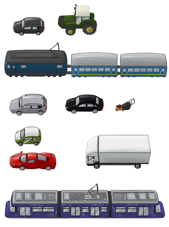 Fahrzeuge_Illustrationen